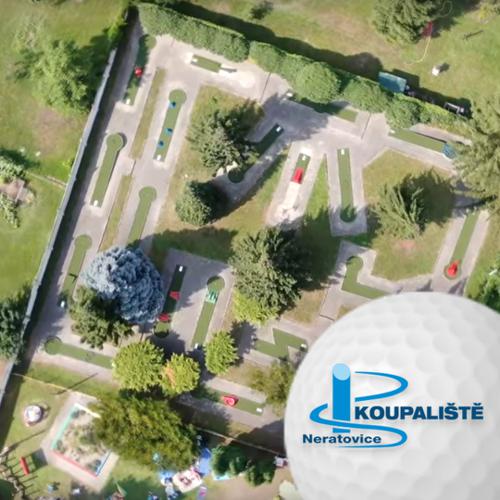 Minigolf - koupaliště Neratovice